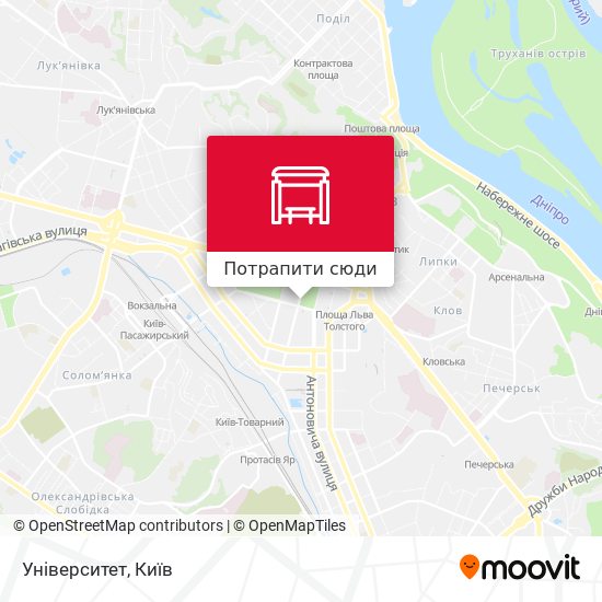 Карта Університет