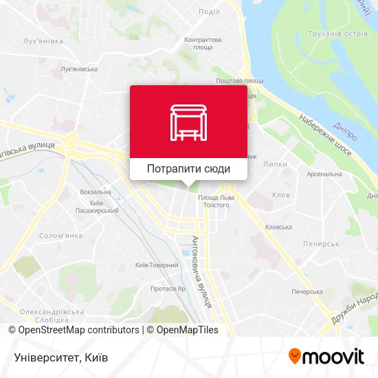 Карта Університет