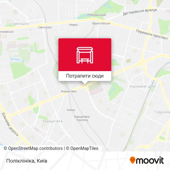 Карта Поліклініка