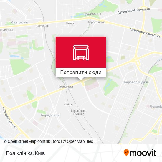 Карта Поліклініка