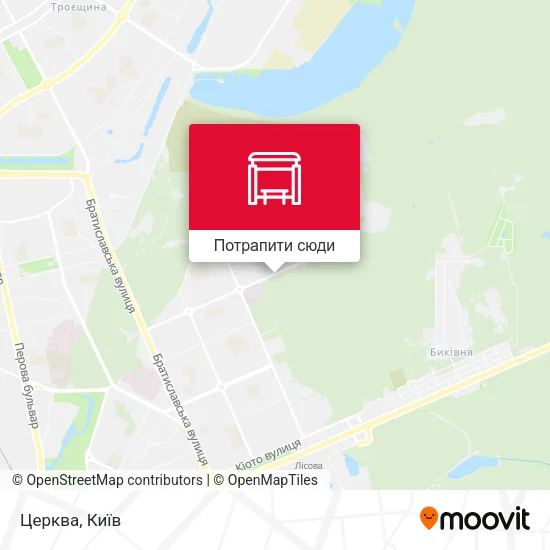 Карта Церква