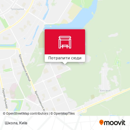 Карта Школа