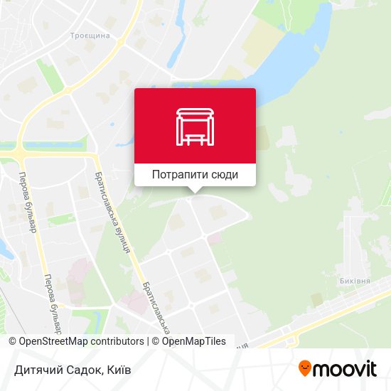 Карта Дитячий Садок