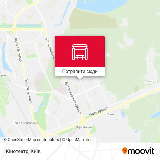 Карта Кінотеатр