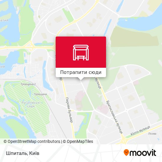 Карта Шпиталь