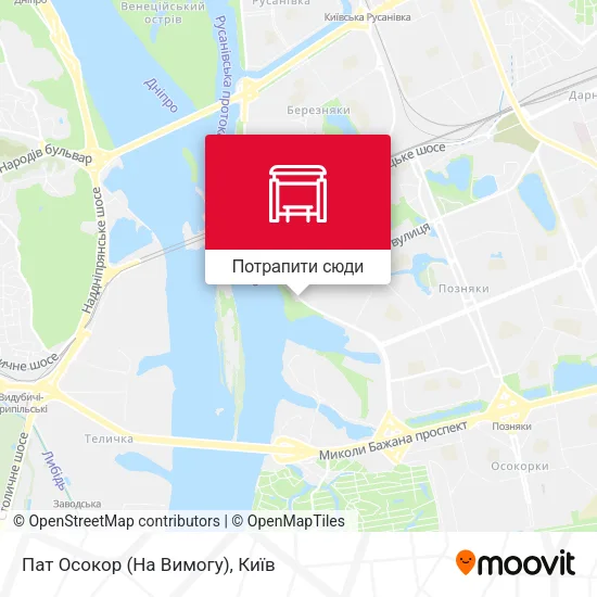 Карта Пат Осокор (На Вимогу)