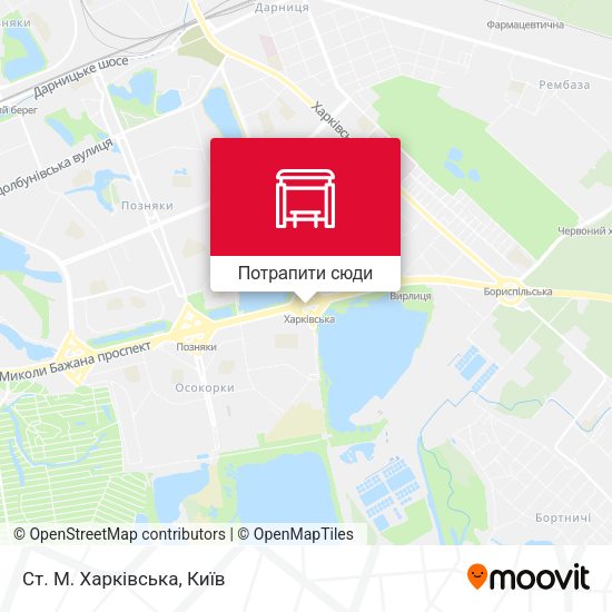 Карта Ст. М. Харківська