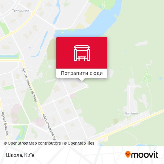 Карта Школа
