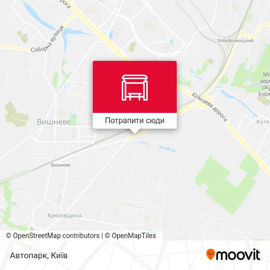 Карта Автопарк