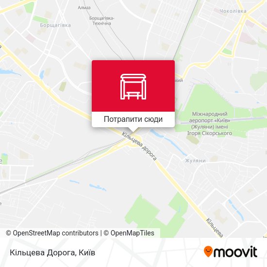 Карта Кільцева Дорога