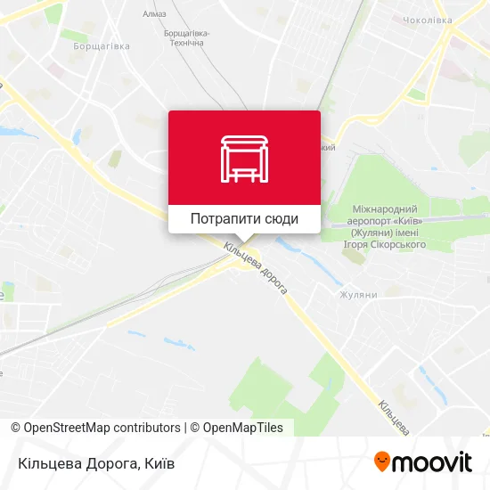 Карта Кільцева Дорога