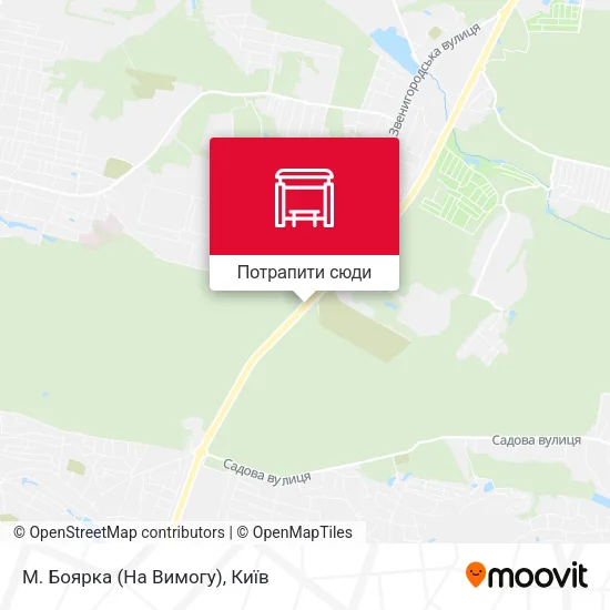 Карта М. Боярка (На Вимогу)