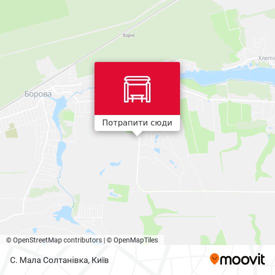Карта С. Мала Солтанівка