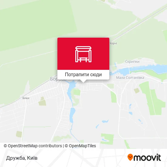 Карта Дружба