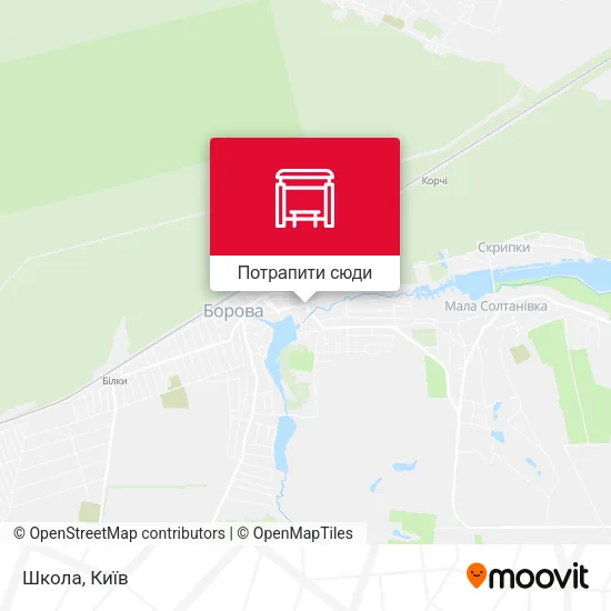 Карта Школа