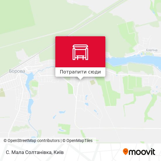 Карта С. Мала Солтанівка