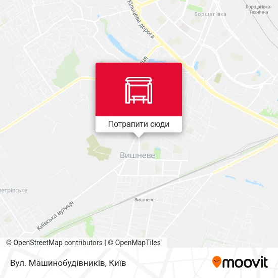Карта Вул. Машинобудівників
