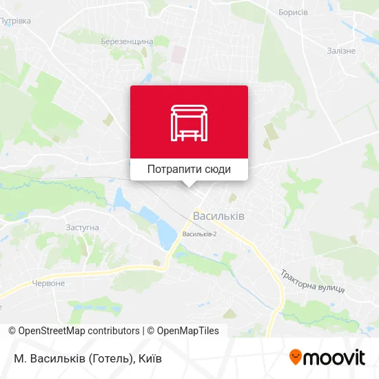 Карта М. Васильків (Готель)