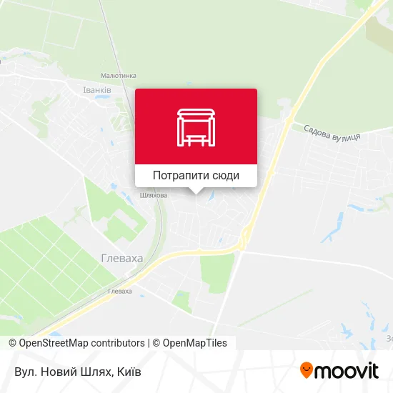 Карта Вул. Новий Шлях