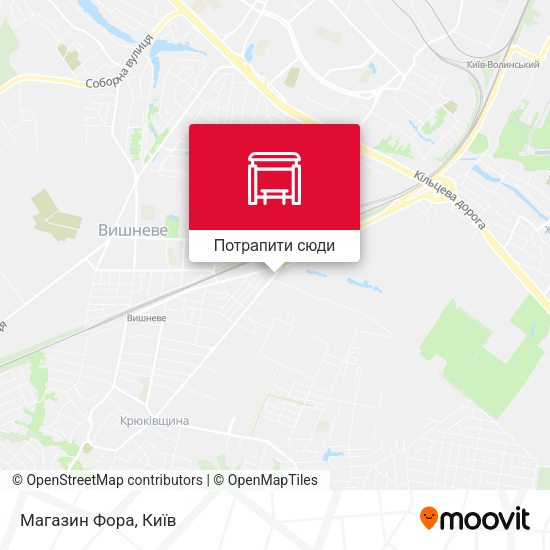 Карта Магазин Фора