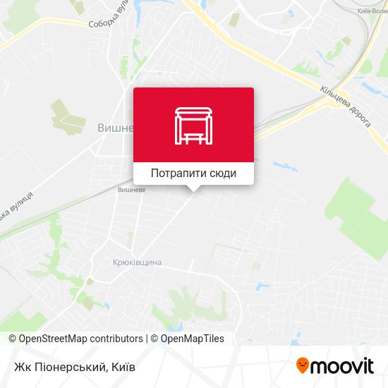 Карта Жк Піонерський
