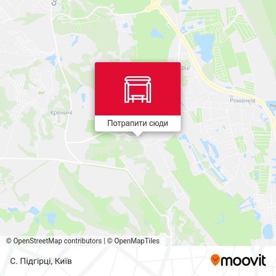 Карта С. Підгірці