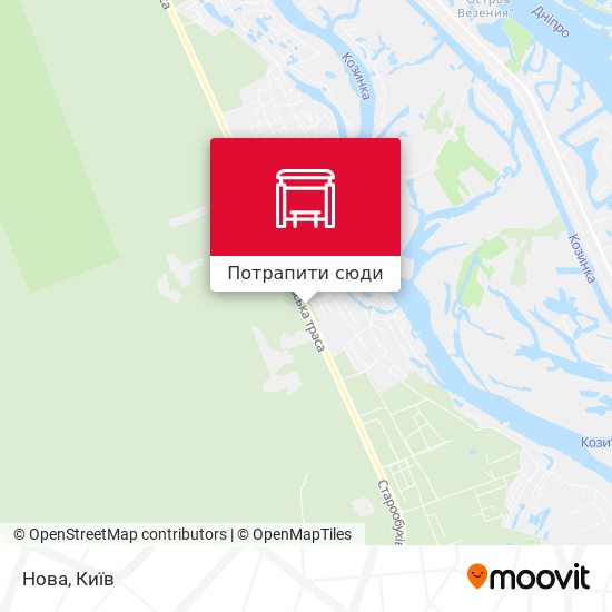 Карта Нова