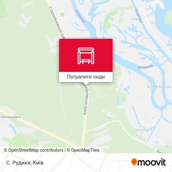 Карта С. Рудики