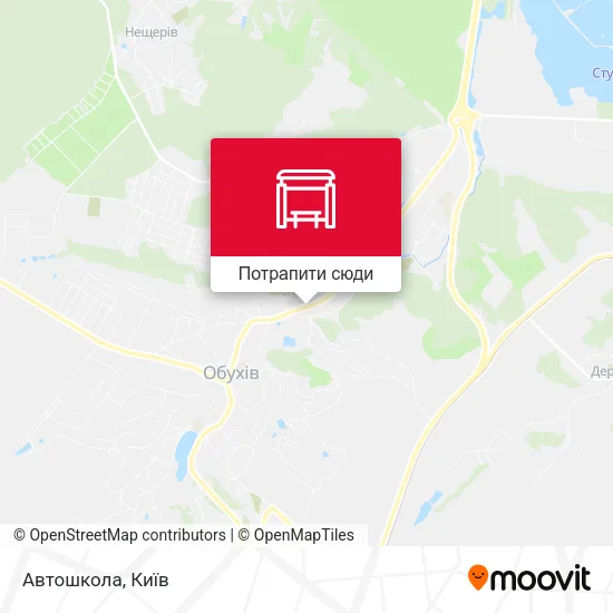 Карта Автошкола