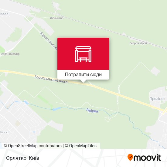 Карта Орлятко