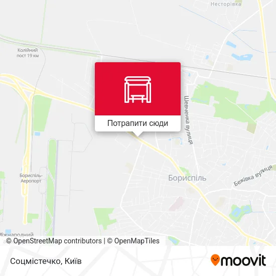 Карта Соцмістечко