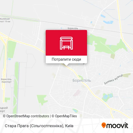 Карта Стара Прага (Сільгосптехніка)