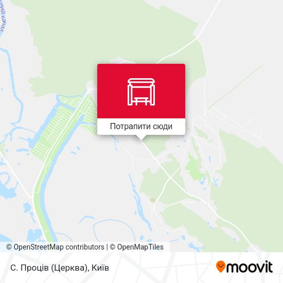 Карта С. Проців (Церква)