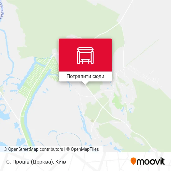Карта С. Проців (Церква)