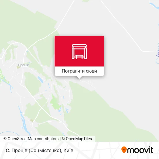 Карта С. Проців (Соцмістечко)