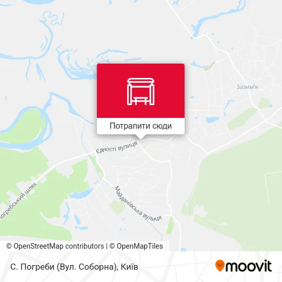Карта С. Погреби (Вул. Соборна)