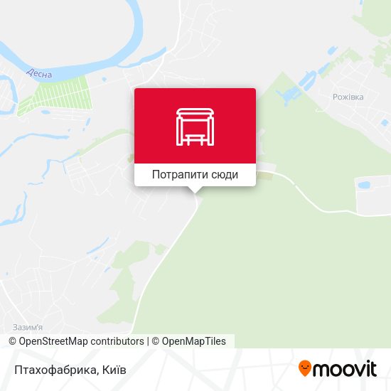 Карта Птахофабрика
