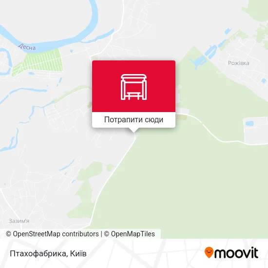 Карта Птахофабрика