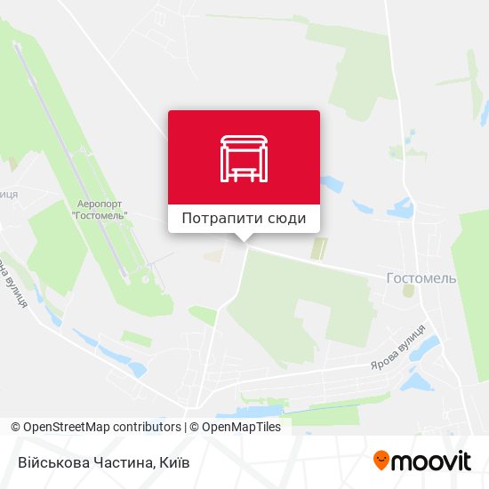 Карта Військова Частина