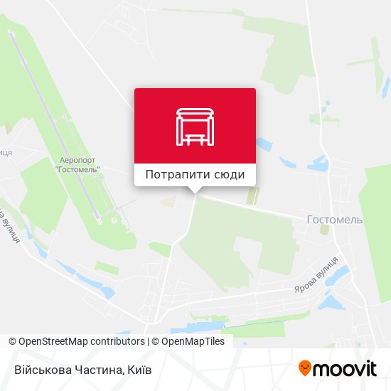 Карта Військова Частина