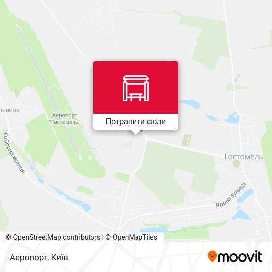 Карта Аеропорт