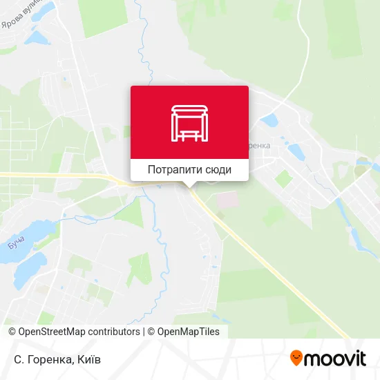 Карта С. Горенка