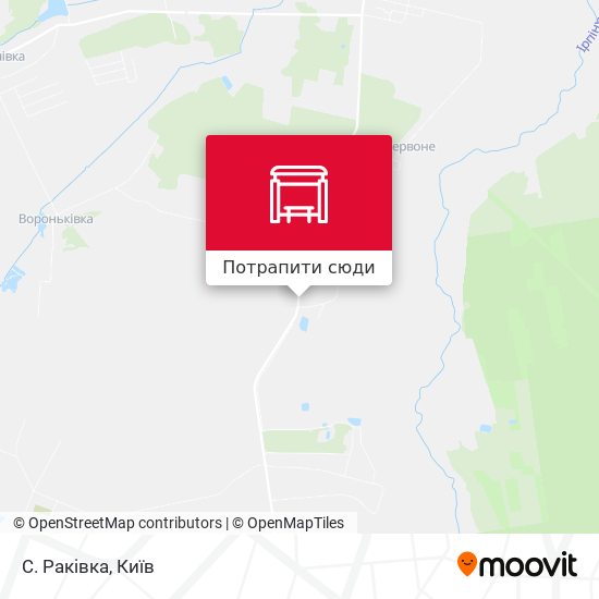 Карта С. Раківка