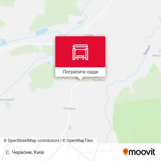 Карта С. Червоне