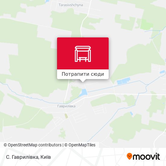 Карта С. Гаврилівка