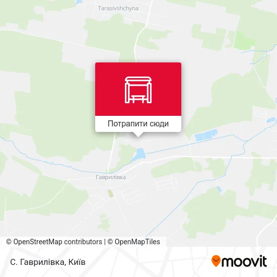 Карта С. Гаврилівка