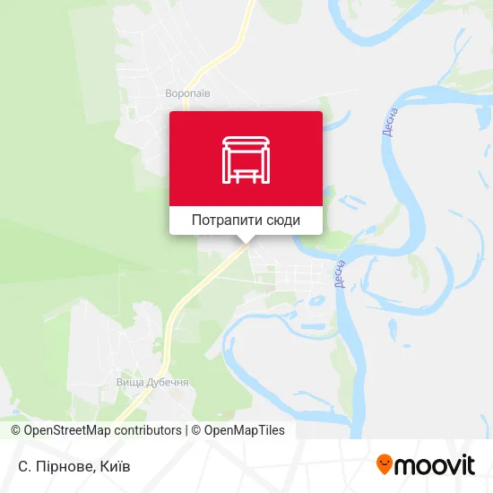 Карта С. Пірнове