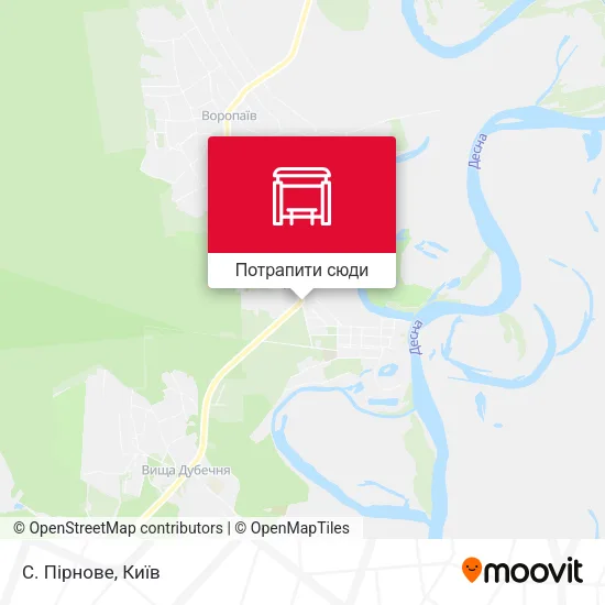 Карта С. Пірнове