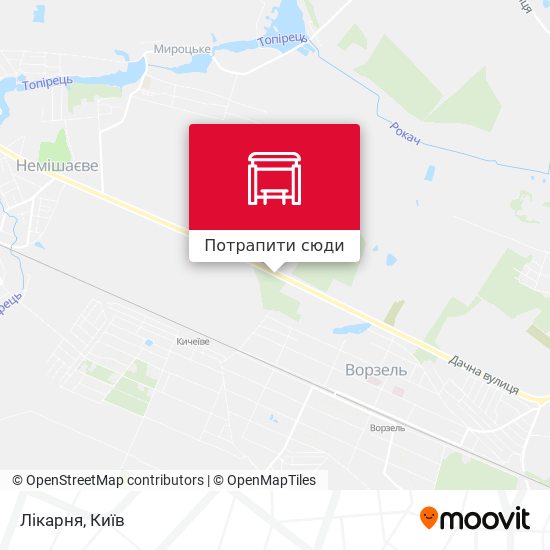 Карта Лікарня