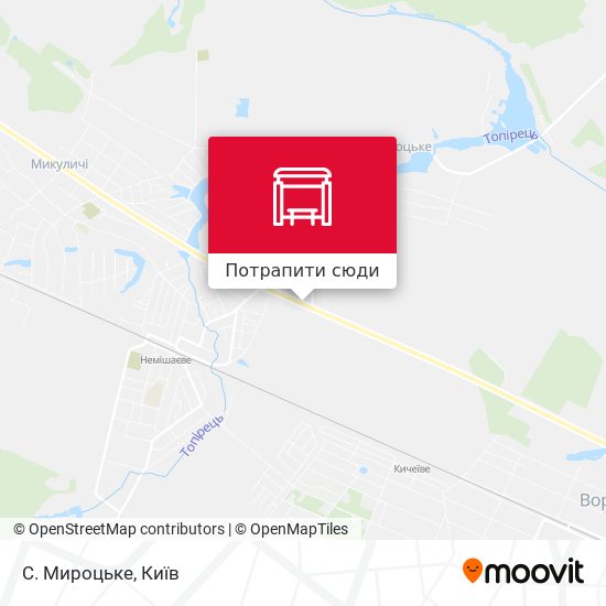 Карта С. Мироцьке